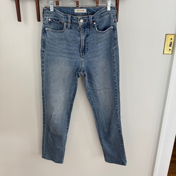 MADEWELL The Perfect Vintage Jean in Belbury Wash: TENCEL™ Denim Edition - Picture 1 of 3